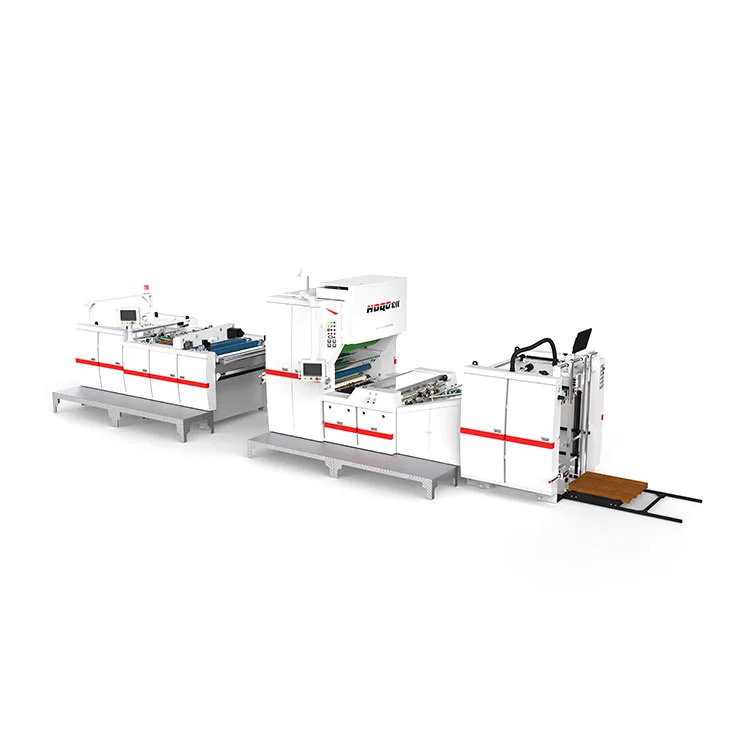 Automatic Chain Knife Powder-Removal Laminating Machine