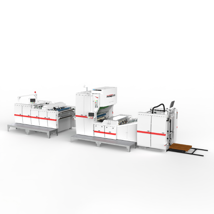 Automatic Hot Knife Powder-Removal Laminating Machine