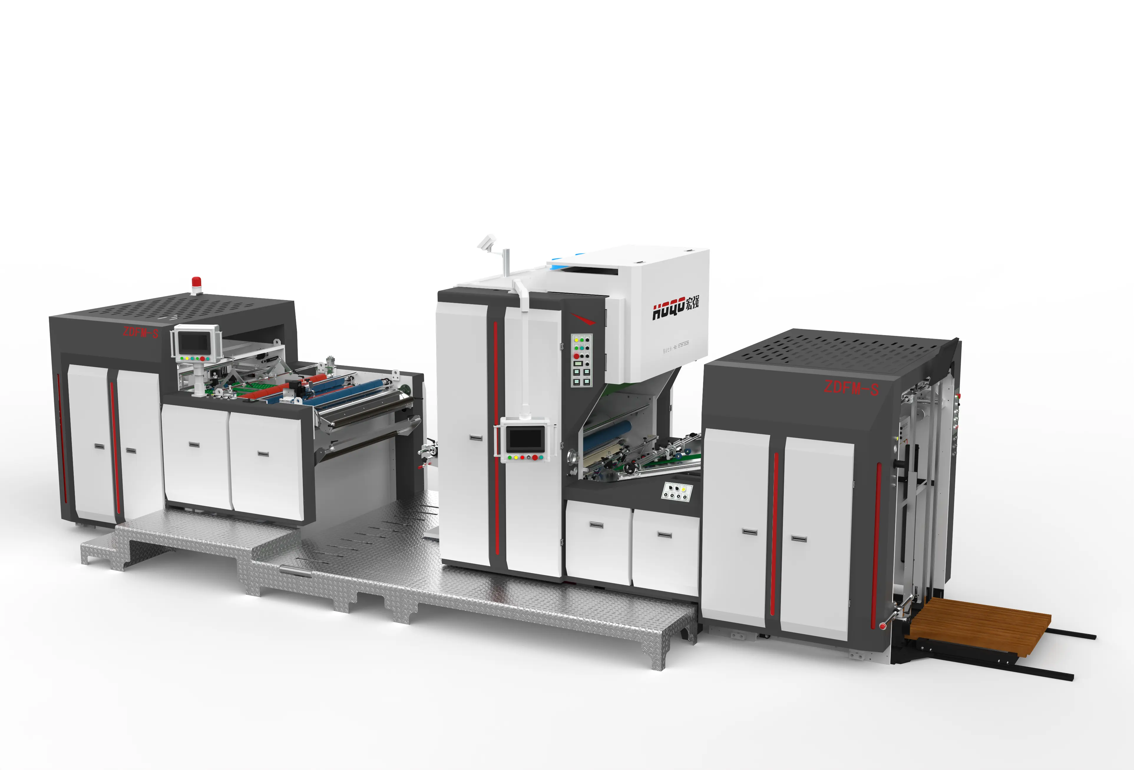 Intelligent Servo Powder-Removal Laminating Machine