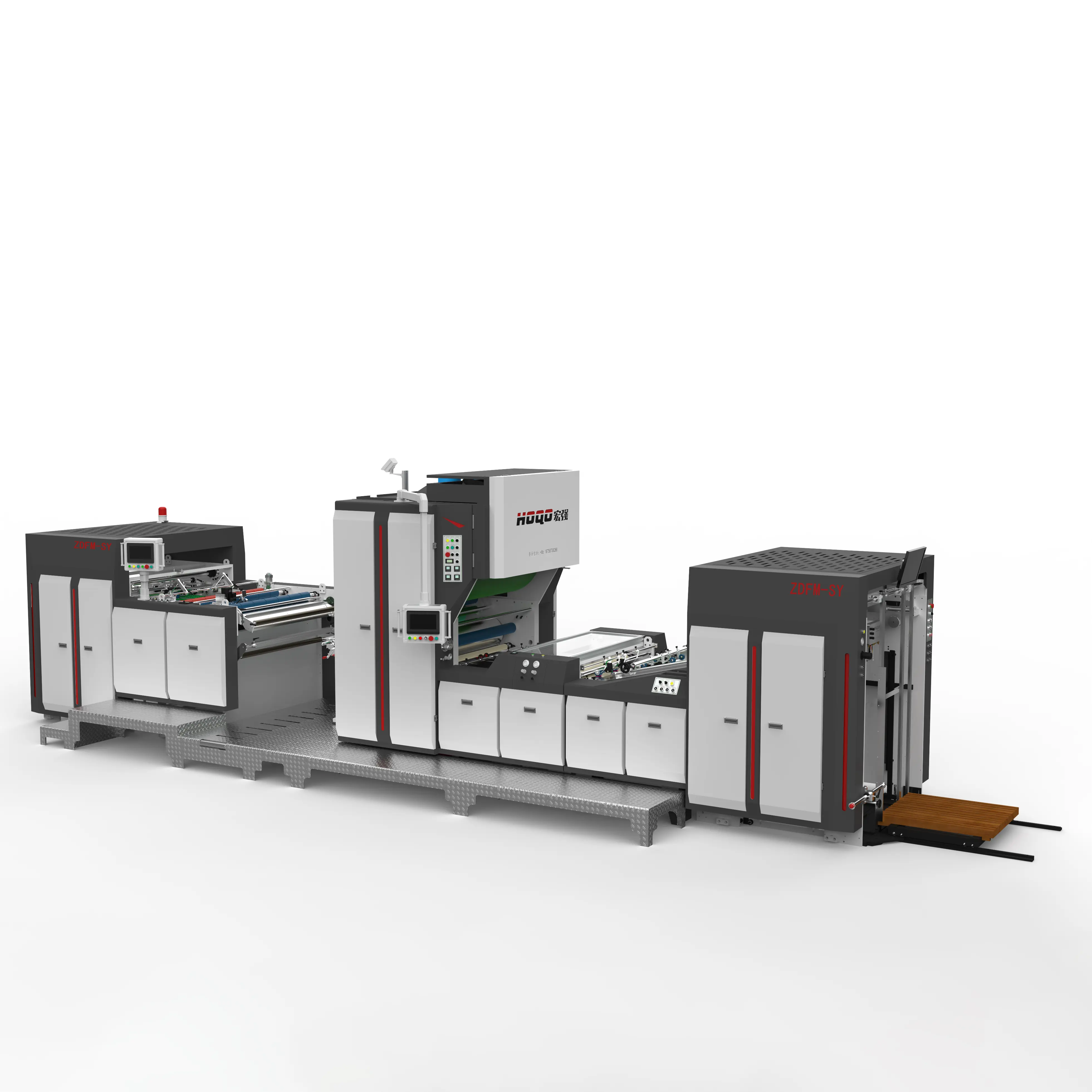 Intelligent Servo Powder-Removal Laminating Machine